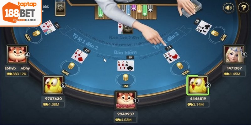 Bí Quyết Chơi Blackjack Nâng Cao Cơ Hội Chiến Thắng Lớn 8 Game đòi hỏi khả năng dự đoán điểm nhà cái 188BET, xác định điểm dừng hợp lý
